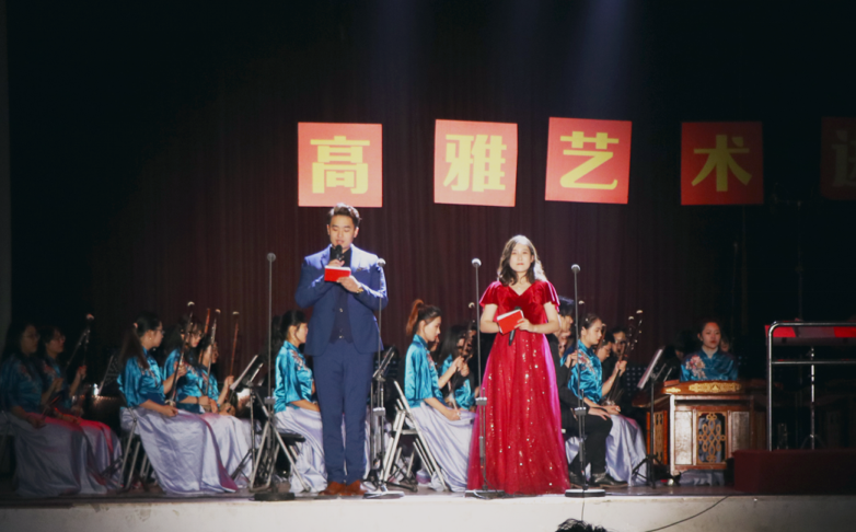 “高雅艺术进校园”太阳集团tyc4633民乐专场音乐会圆满结束