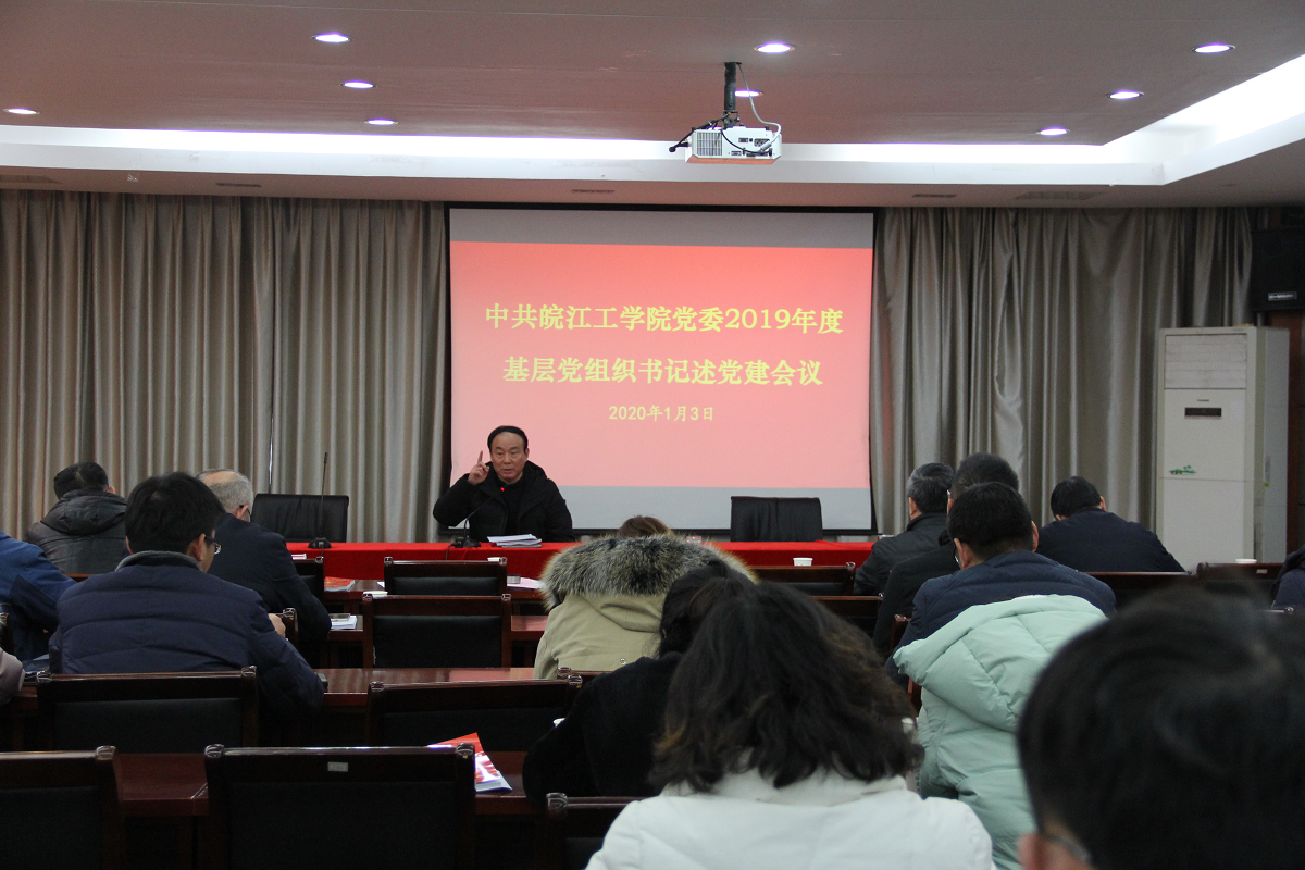 太阳集团tyc4633召开2019年度基层党组织书记述党建会议